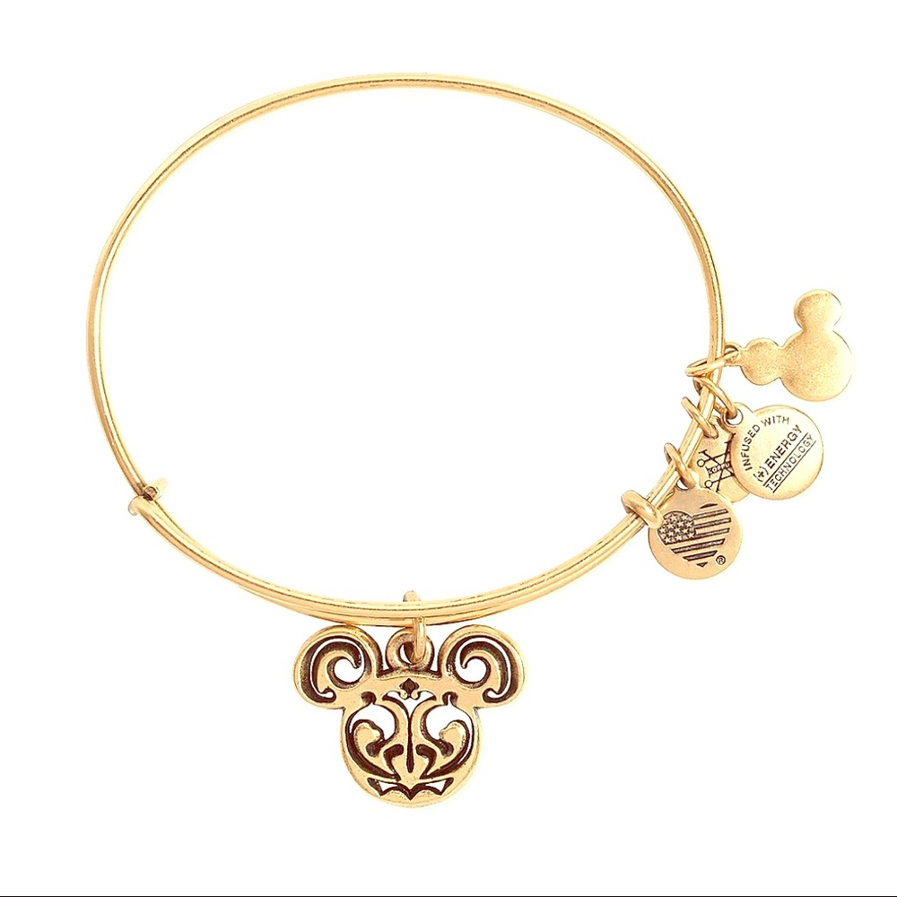Disney Gold Filigree Bracelet by Alex & Ani